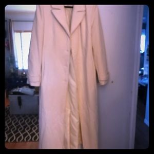Metro Style Full length wool blend coat